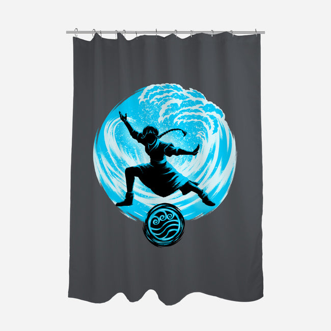 Master Of Water Element-None-Polyester-Shower Curtain-rmatix