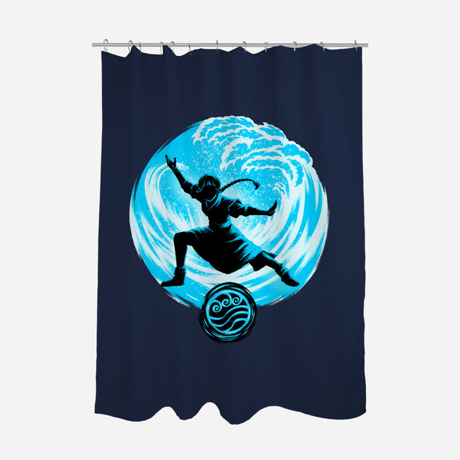 Master Of Water Element-None-Polyester-Shower Curtain-rmatix