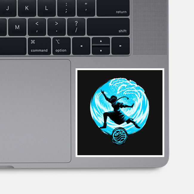 Master Of Water Element-None-Glossy-Sticker-rmatix