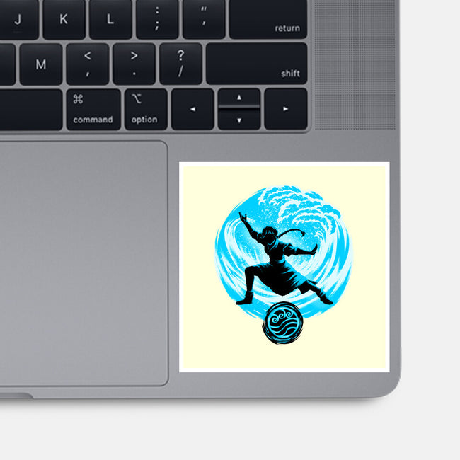 Master Of Water Element-None-Glossy-Sticker-rmatix