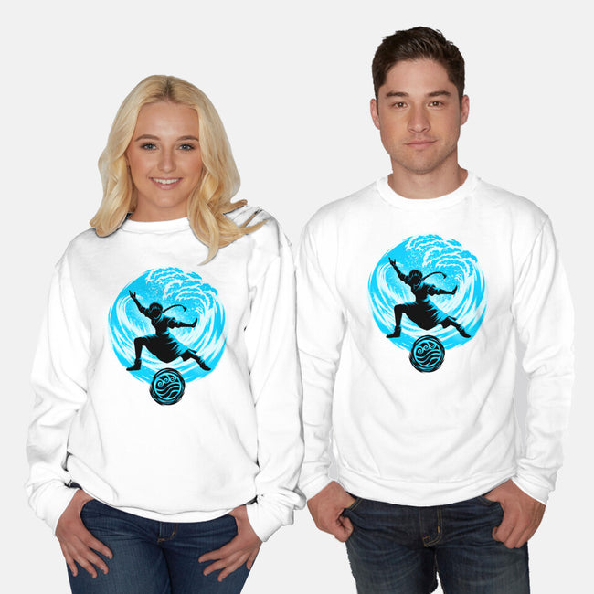 Master Of Water Element-Unisex-Crew Neck-Sweatshirt-rmatix