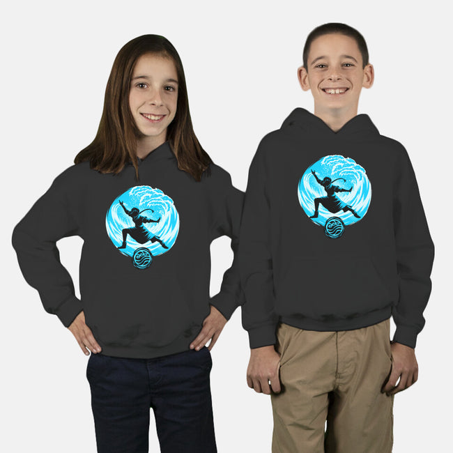 Master Of Water Element-Youth-Pullover-Sweatshirt-rmatix