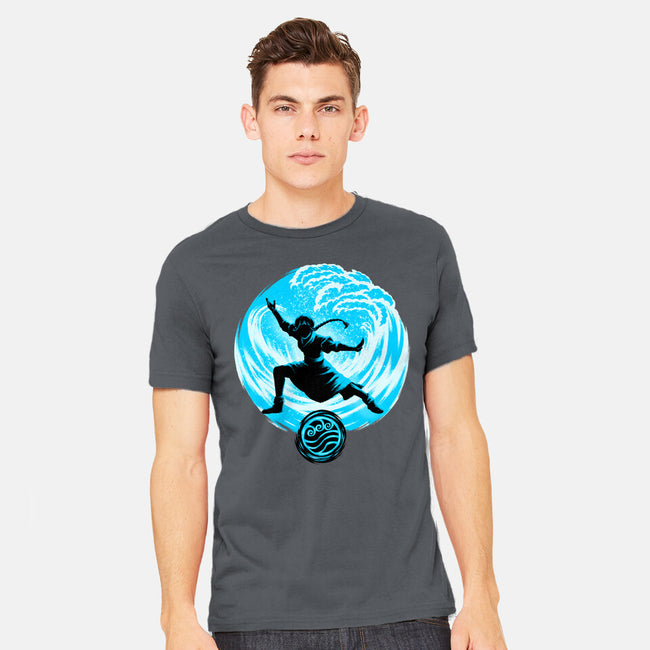 Master Of Water Element-Mens-Heavyweight-Tee-rmatix