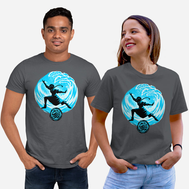 Master Of Water Element-Unisex-Basic-Tee-rmatix