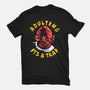 Adulting Its A Trap-Mens-Heavyweight-Tee-arace