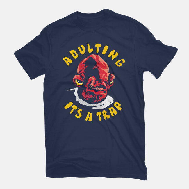 Adulting Its A Trap-Mens-Premium-Tee-arace