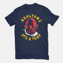 Adulting Its A Trap-Mens-Heavyweight-Tee-arace