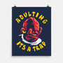 Adulting Its A Trap-None-Matte-Poster-arace