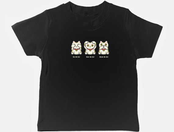 Three Wise Maneki-Neko