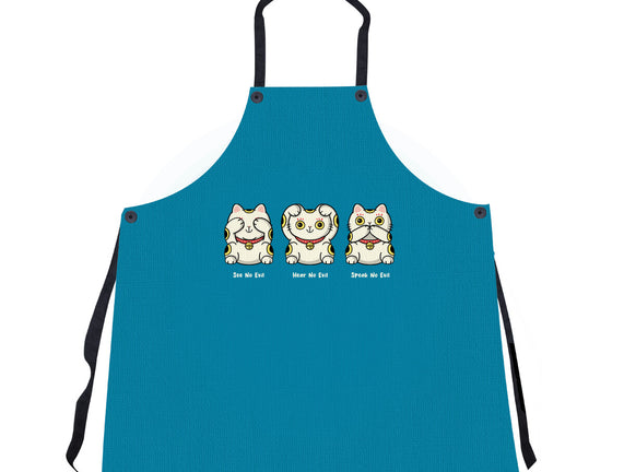 Three Wise Maneki-Neko