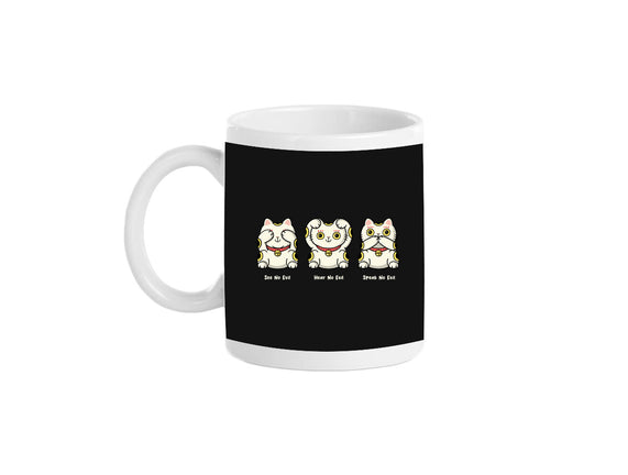 Three Wise Maneki-Neko