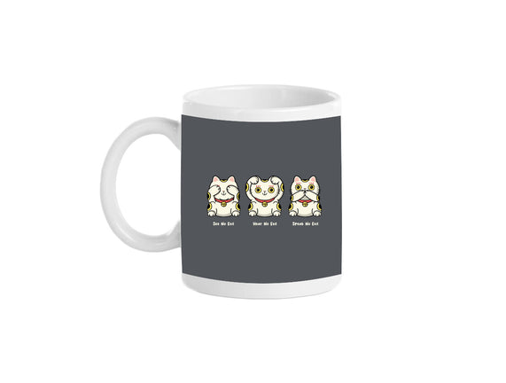 Three Wise Maneki-Neko