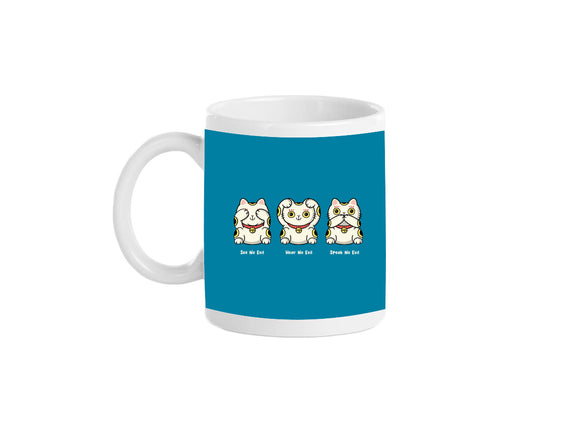 Three Wise Maneki-Neko