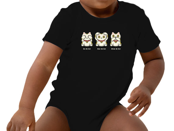Three Wise Maneki-Neko