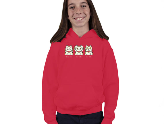 Three Wise Maneki-Neko