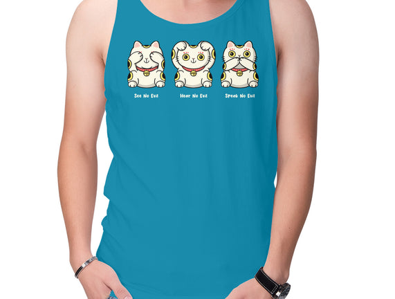 Three Wise Maneki-Neko