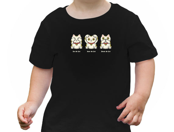 Three Wise Maneki-Neko
