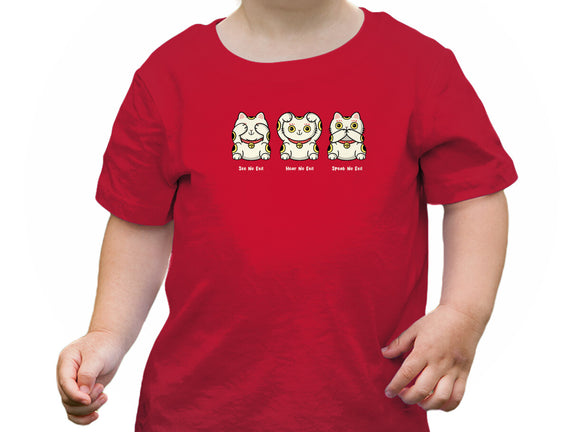 Three Wise Maneki-Neko