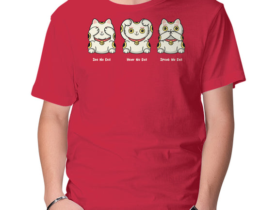 Three Wise Maneki-Neko