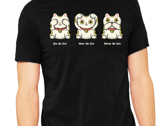 Three Wise Maneki-Neko