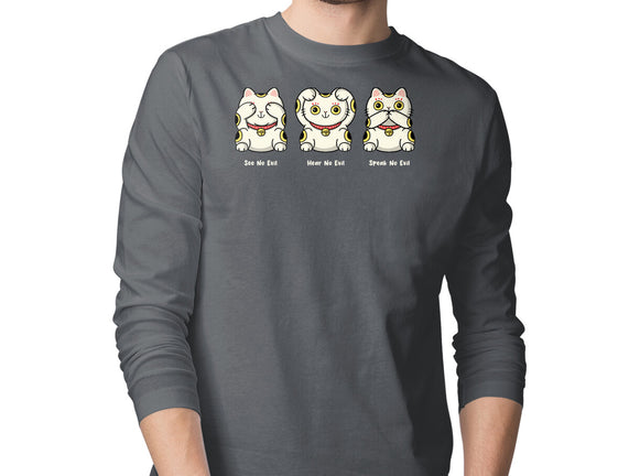 Three Wise Maneki-Neko