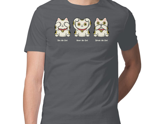 Three Wise Maneki-Neko