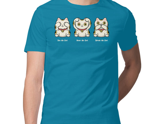 Three Wise Maneki-Neko