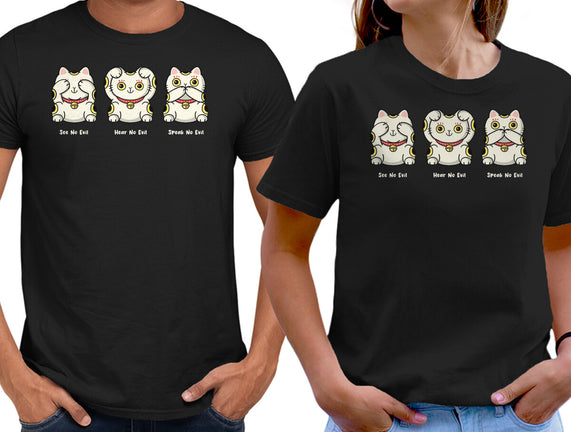 Three Wise Maneki-Neko