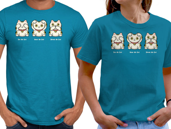 Three Wise Maneki-Neko
