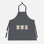 Three Wise Maneki-Neko-Unisex-Kitchen-Apron-Freecheese