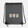 Three Wise Maneki-Neko-None-Drawstring-Bag-Freecheese