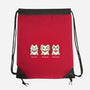 Three Wise Maneki-Neko-None-Drawstring-Bag-Freecheese