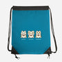 Three Wise Maneki-Neko-None-Drawstring-Bag-Freecheese