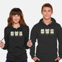 Three Wise Maneki-Neko-Unisex-Pullover-Sweatshirt-Freecheese