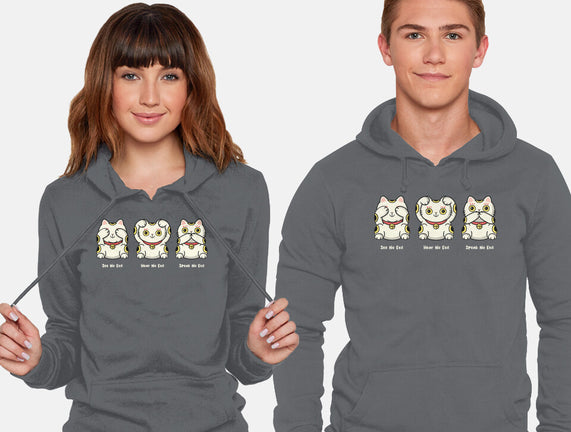 Three Wise Maneki-Neko