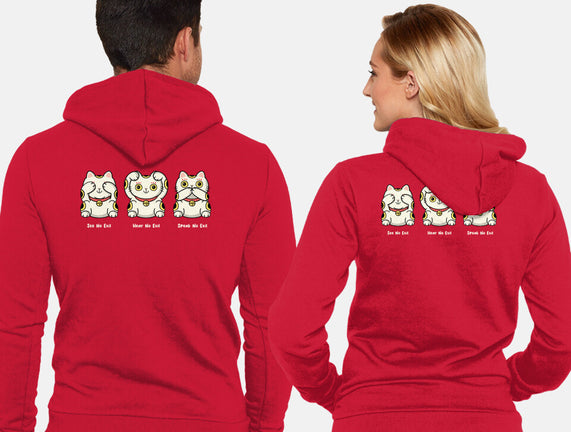 Three Wise Maneki-Neko