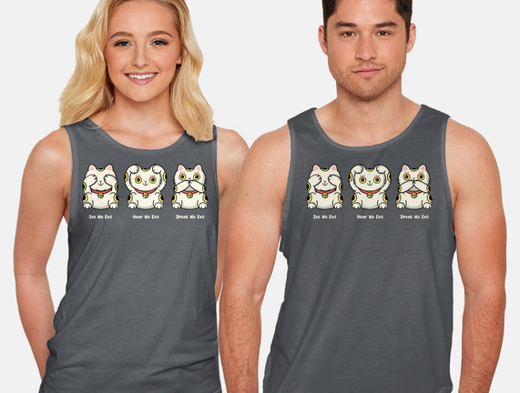 Three Wise Maneki-Neko