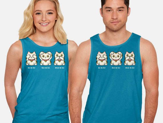 Three Wise Maneki-Neko