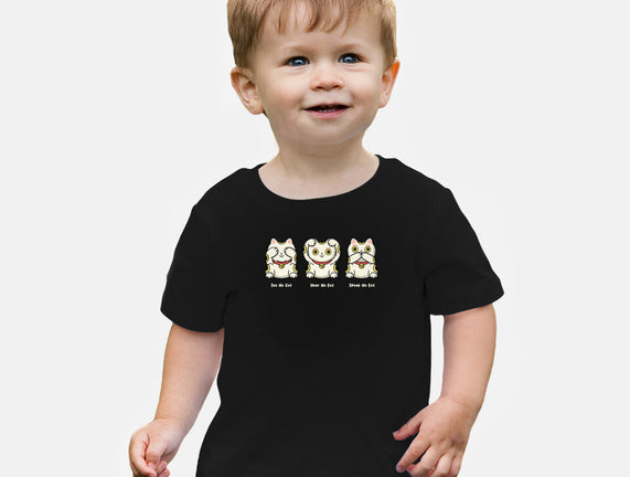 Three Wise Maneki-Neko