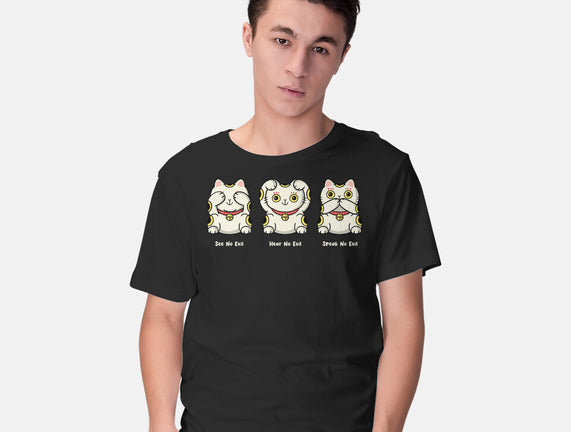 Three Wise Maneki-Neko