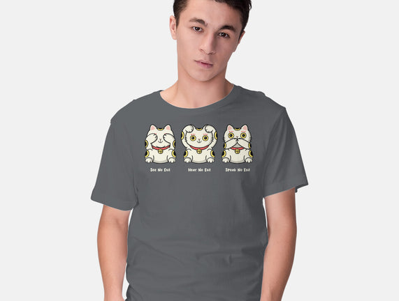 Three Wise Maneki-Neko