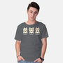 Three Wise Maneki-Neko-Mens-Basic-Tee-Freecheese