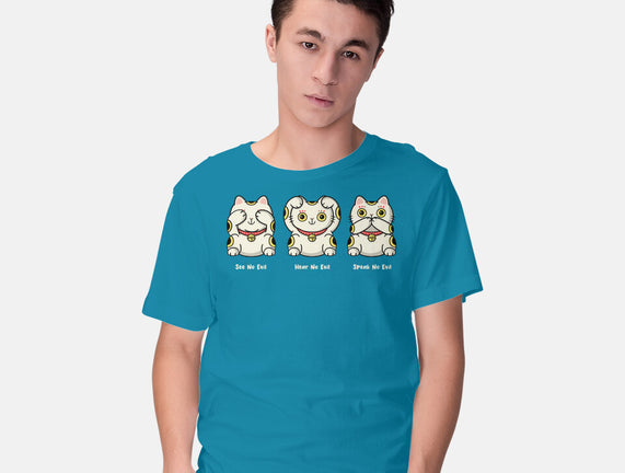 Three Wise Maneki-Neko