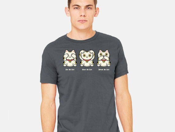 Three Wise Maneki-Neko