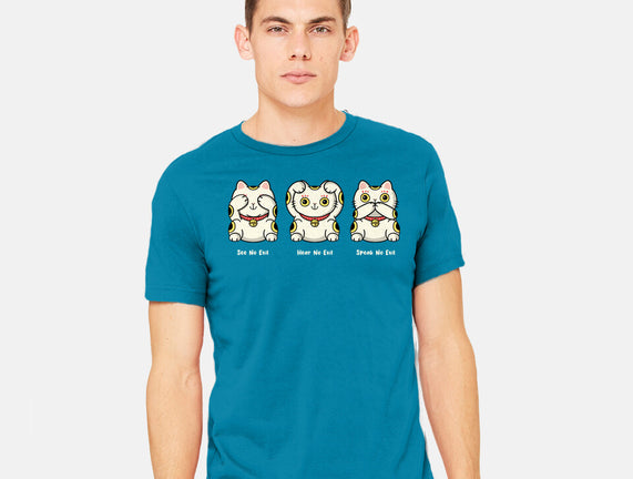 Three Wise Maneki-Neko