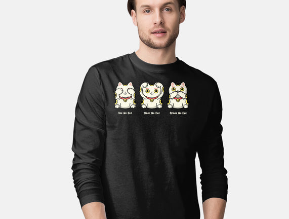 Three Wise Maneki-Neko