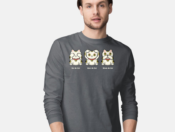Three Wise Maneki-Neko