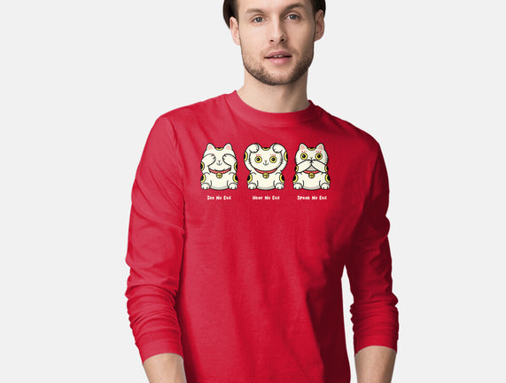 Three Wise Maneki-Neko