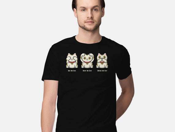 Three Wise Maneki-Neko