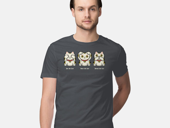 Three Wise Maneki-Neko